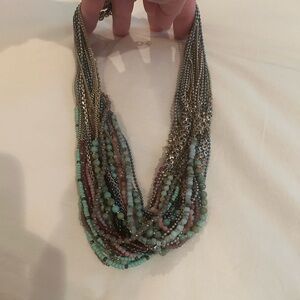 Elegant Multicolor Beaded Necklace